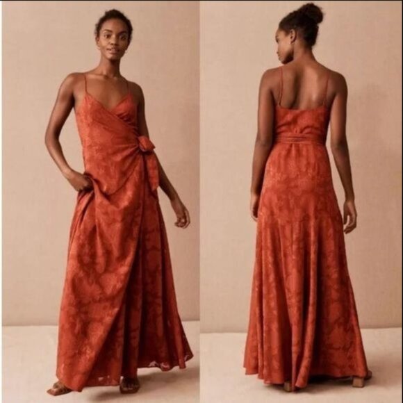 Hutch Reid Maxi Dress - NWOT - Cinnamon - Size Small - Anthropologie - Picture 3 of 14